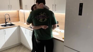 My petite step sis got brutally fucked on the kitchen table while baking pies