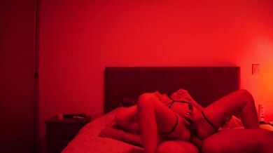 After office ride she grips my cock and moans deep pink pussy