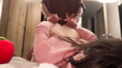 Step sis destroyed my thick cock in cowgirl creampie blowjob