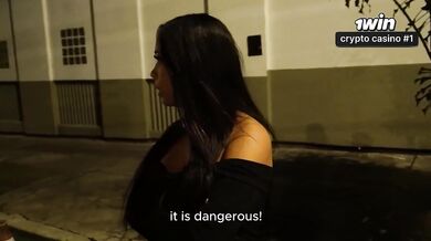Stepsister destroys my motel room with her rough latina sex
