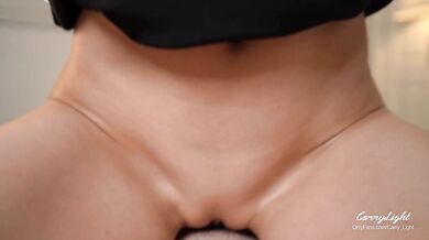 Step Mom Catches Step Son Jerking Off Helps Cum Quick Grinding Rubbing