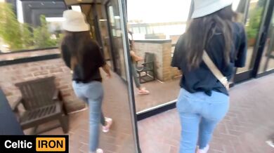 POV deepthroat nympho girlfriend destroys her man at home