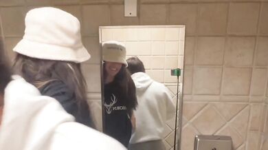 POV deepthroat nympho girlfriend destroys her man at home