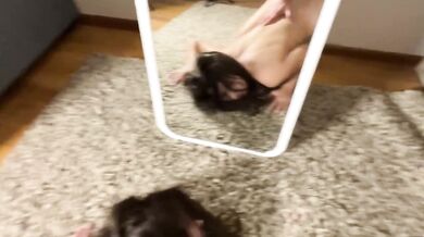 POV Dumped Sloppy BJ on Ex's Pretty Face Cum Face Real Couple