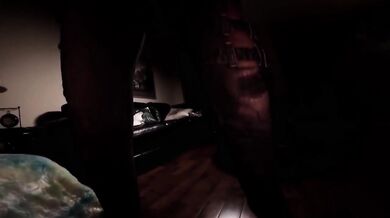 Velma’s condom ripped off cumshot surprise fuck leglock creampie