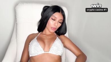 Colombian babe rides thick dick while boyfriend at work POV big tits blowjob