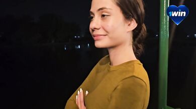 Strange girl in my room begged for my huge cock while doggystyle fucked her tight teenage pussy