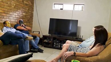 Wife Passed To Friends Gangbanged Raw Creampie Big Tits MILF Bukkake
