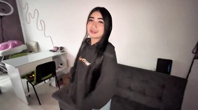 My boss destroys me while wife is away petite latino maid gets throat fucked raw POV