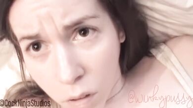 Step sister gets punished for winky pussy confession step dad's way