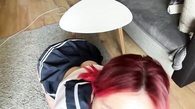Virtual sex makes me cum harder than my college lessons