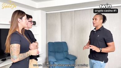 Stepmom's asshole stuffed by son and salsa teacher anal trio gangbang