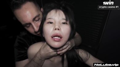 Covered In Cum Her Asian Teen Big Tits Loved His Hard Fast Fuck Rough Sex Gangbang