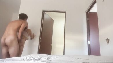 I hate my pervert stepbrother but his big cock ruins me in rough missionary