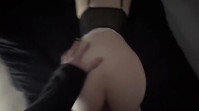 Fucked a bunny teen in her big tits doggystyle