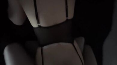 Fucked a bunny teen in her big tits doggystyle