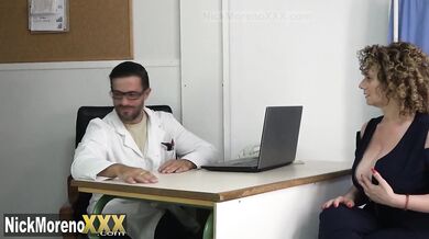 Milf Doctor Fucks Patient Gets Cum In Her Mouth Big Tits Doctor Nick Moreno