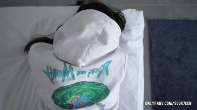 Fragile stepdaughter punished for skipping school rough fuck