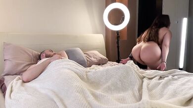 Woke Up Choked on a Slobbery Blowjob Then Got Rimmed Raw as a Gift