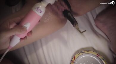 Raw Japanese missionary cum dump for T-back OL’s gaping climax fuck