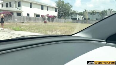 Bonnie Blue Gets Destroyed in Tesla Creampie Ride