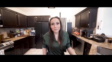 My Latina Stepmom Carmela finally gives me what I want deep throat POV