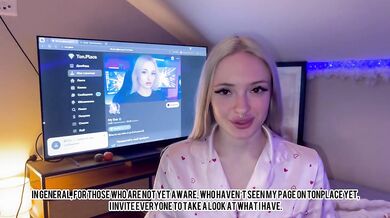 Blonde student gets fucked raw in POV deepthroat cumshot