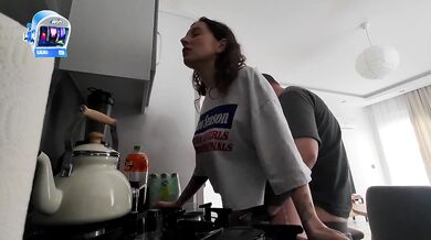 Checking her ass limit in ripped jeans rough