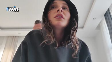 Checking her ass limit in ripped jeans rough