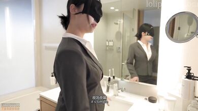 My horny coworkers in office tights ruined my room with sloppy blowjobs and messy orgasms