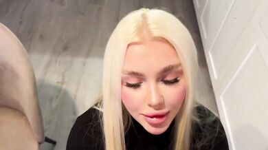 Blonde PAWG destroys me with her big tits and fat ass so I dodge a fine
