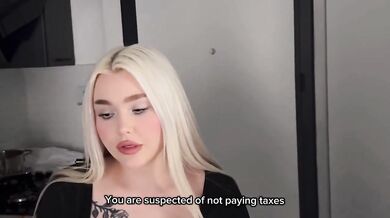 Ravished by the busty Russian chick from the tax office creampie overload