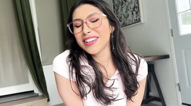 Latina Step Sis destroyed creampie gushing anal fuck raw amateur POV
