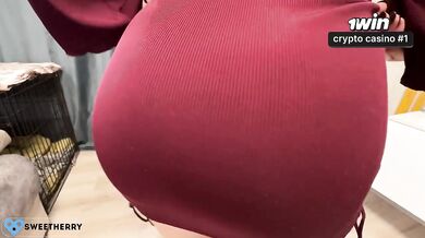 Homemade POV fucking wife’s big ass doggystyle before dinner