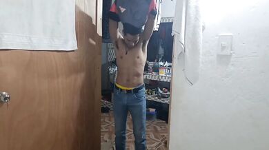 My steppom's big ass drove me wild until I soaked her with my thick cum