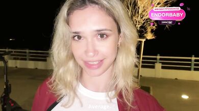 First meeting blowjob her boyfriend's gushing betrayal in HD blonde Russian slut