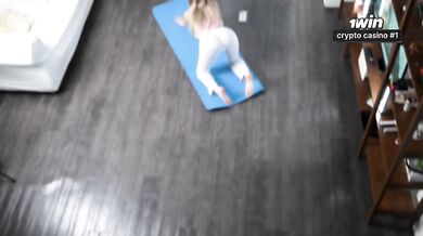 Stepmom's Yoga Session Turns Into Rough Fuck Adventure