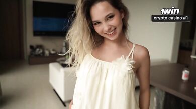 Asian beauty destroyed by big dick Russian monster