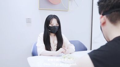 Asian Neighbor's Gushing Creampie with Big Boobs and Long Legs