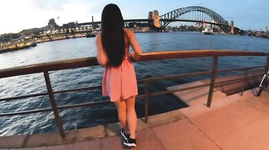 Asian Tourist Gets Destroyed Anal Creampie in Sydney Hotel