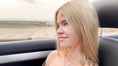 Uber ride turns ride ride ride in her tight pussy
