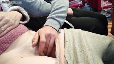 Extreme public sex destroyed in risky outdoor ride