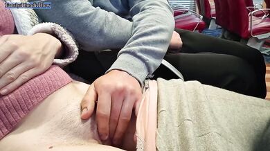 Extreme public sex destroyed in risky outdoor ride