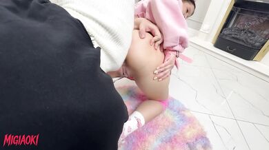 Anal Fucking my Hot Neighbor until Gape leaks cum everywhere