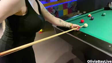 He told me if I miss the shot I have to suck his dick in the public toilet