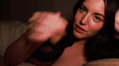 Kayla Summers soft dom ASMR countdown makes good boy edging drip