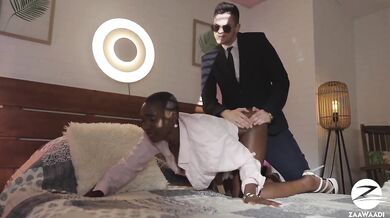 Boss Girl Gets Her Pussy Destroyed By Her Bodyguard