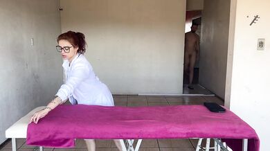 Massage Room Glory Sloppy Happy Ending Real Couple Blowjob Real Orgasm