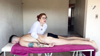 Massage Room Glory Sloppy Happy Ending Real Couple Blowjob Real Orgasm