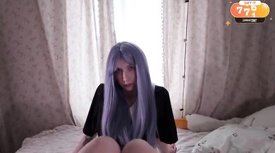 Russian Teen Sofia Gushes on Cowgirl Cock Gets Face Drowned in Cum